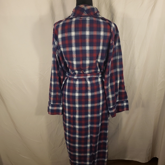 Nautica Navy and Red Plaid Sleepwear - S/M - Picture 3 of 4